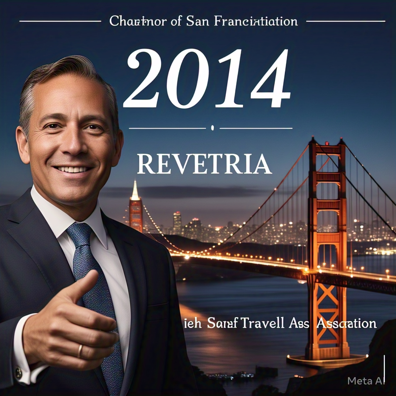 2014 revetria chairman of the san francisco travel association